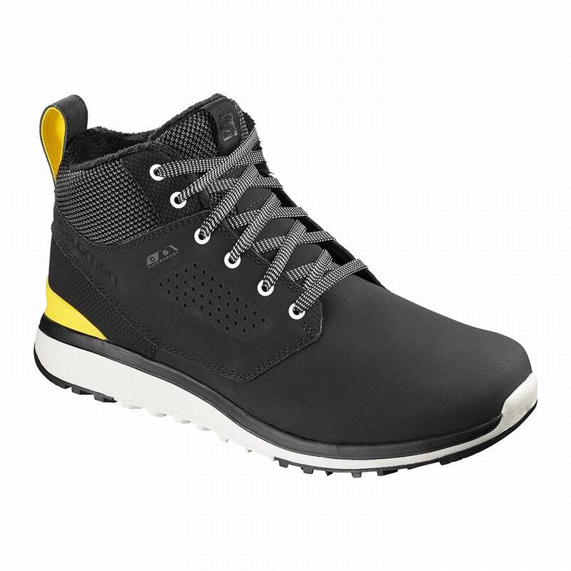 Salomon Vinterstøvler Herre Sort - UTILITY FREEZE CLIMASALOMON™ VANDTÆT (WZBQE-7284)